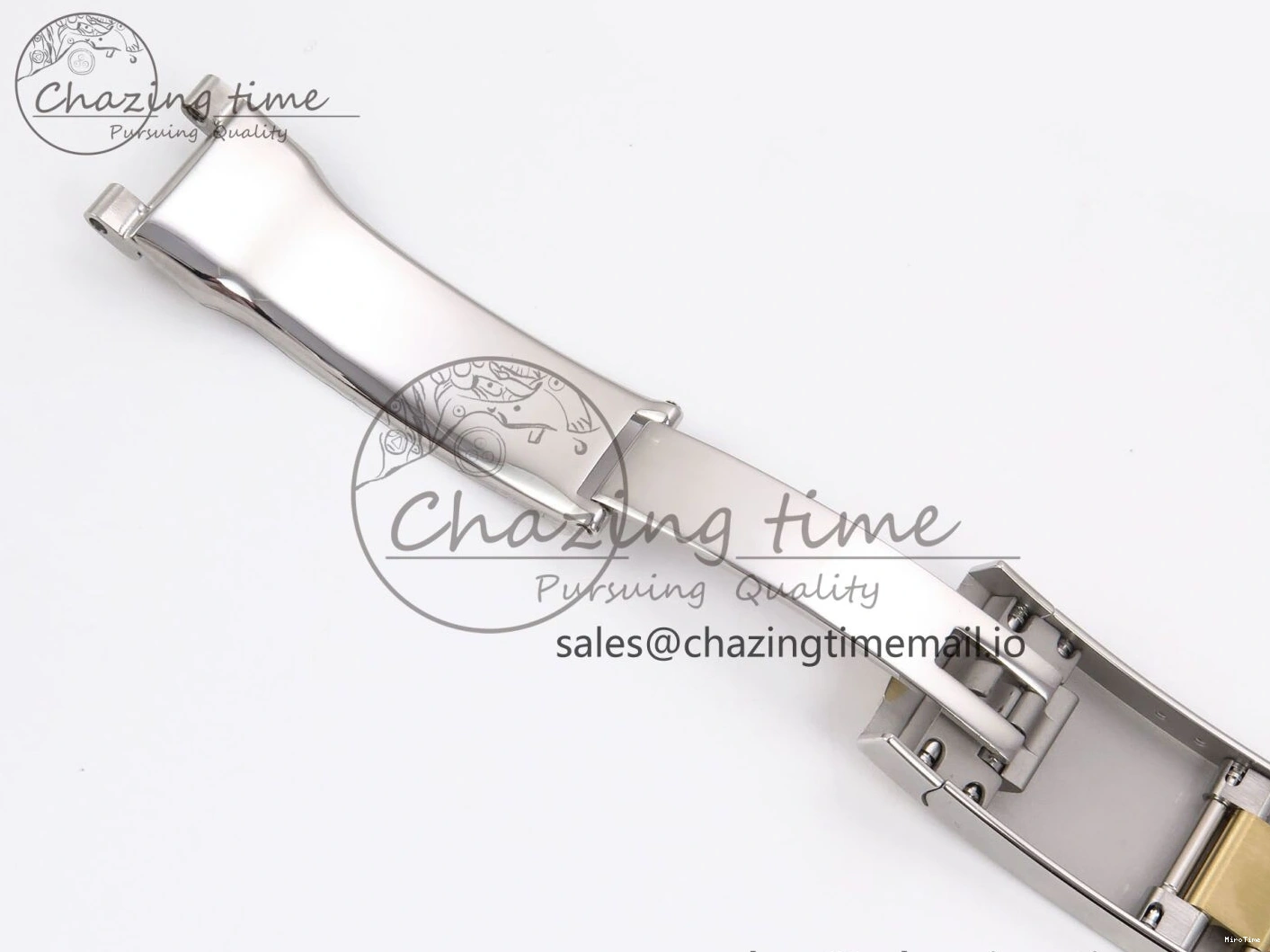 MiroTime 0514 DateJust 41 126333 EWEF Best Edition YG Diamonds Dial on SS YG Oyster Bracelet A Minimalist 973